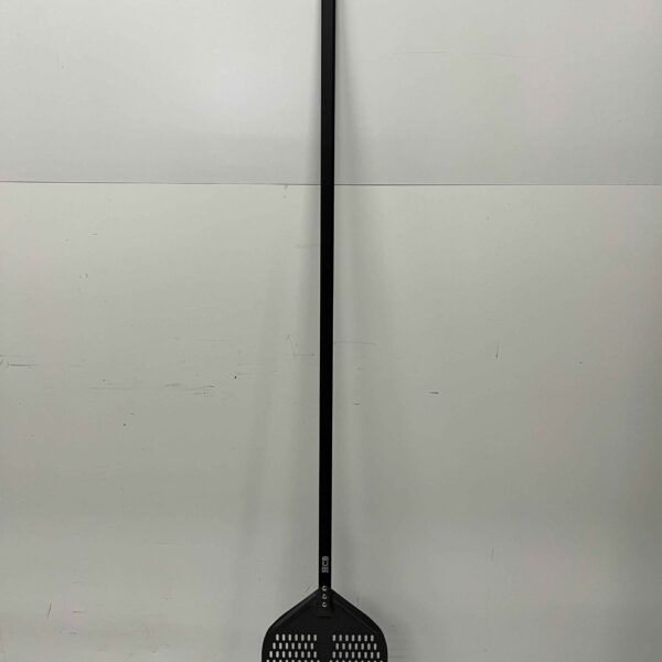 Pelle à pizza anodisée dure, lame perforée 30 cm, longueur du manche 150 cm Horeca