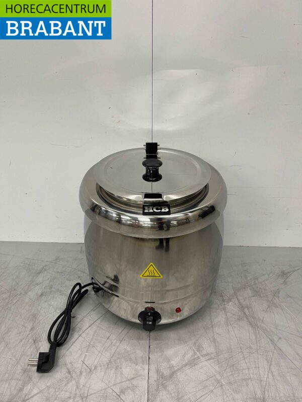 Bouilloire en acier inoxydable Soupière 10 litres 230V Horeca