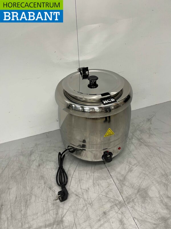 Bouilloire en acier inoxydable Soupière 10 litres 230V Horeca – Image 3