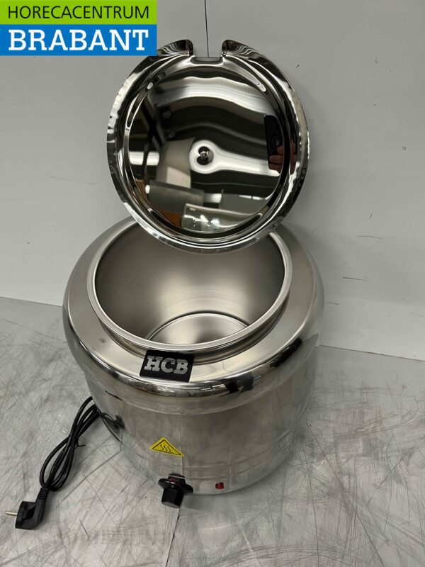 Bouilloire en acier inoxydable Soupière 10 litres 230V Horeca – Image 4