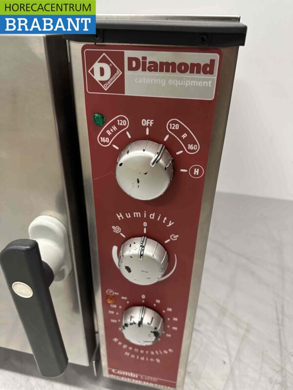 RVS Diamond Elec. Réchauffage et conservation au four 400V Horeca – Image 4