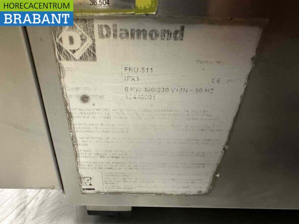 RVS Diamond Elec. Réchauffage et conservation au four 400V Horeca – Image 6