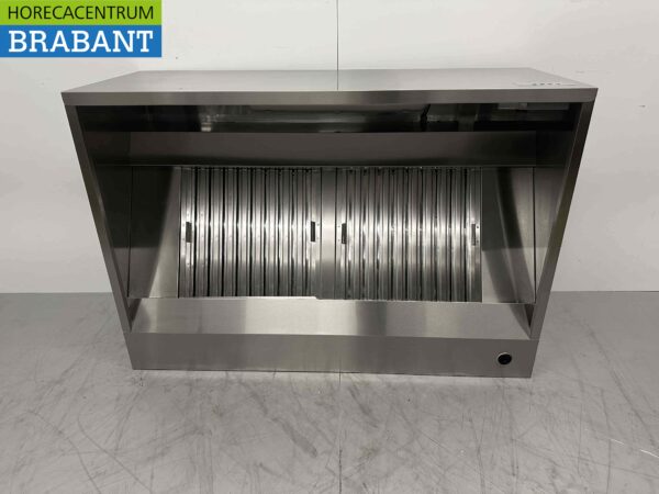 Hotte aspirante en acier inoxydable Moteur Premium-line 1500 kuub box modèle 140 cm 230V Horeca