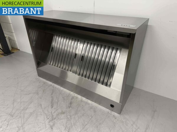 Hotte aspirante en acier inoxydable Moteur Premium-line 1500 kuub box modèle 140 cm 230V Horeca – Image 2