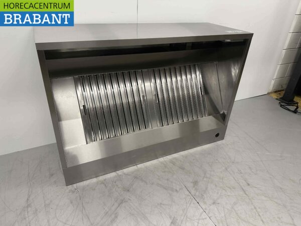 Hotte aspirante en acier inoxydable Moteur Premium-line 1500 kuub box modèle 140 cm 230V Horeca – Image 3