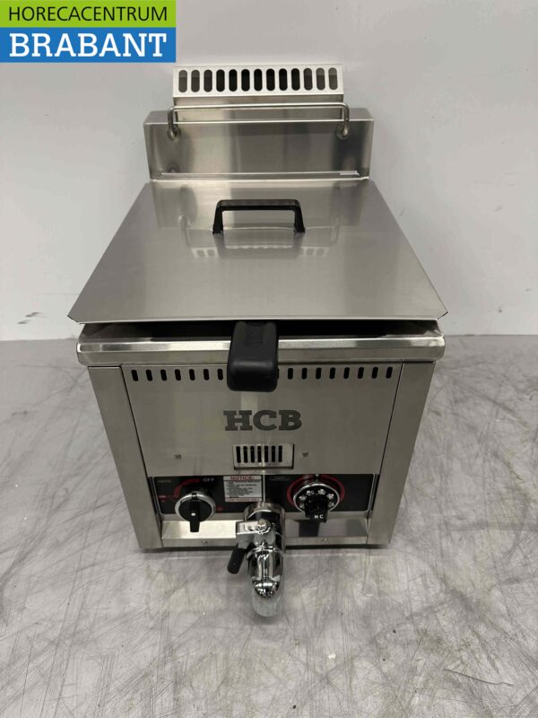 Friteuse en acier inoxydable 21 litres Gaz Horeca