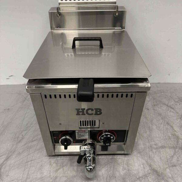 Friteuse en acier inoxydable 21 litres Gaz Horeca