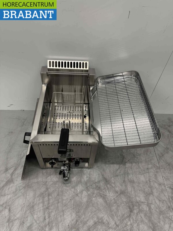 Friteuse en acier inoxydable 21 litres Gaz Horeca – Image 3