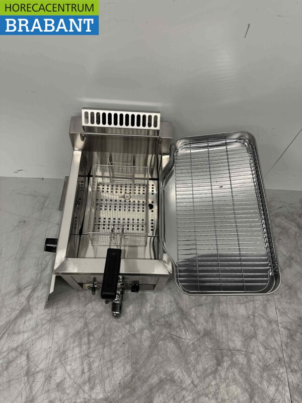 Friteuse en acier inoxydable 21 litres Gaz Horeca – Image 4