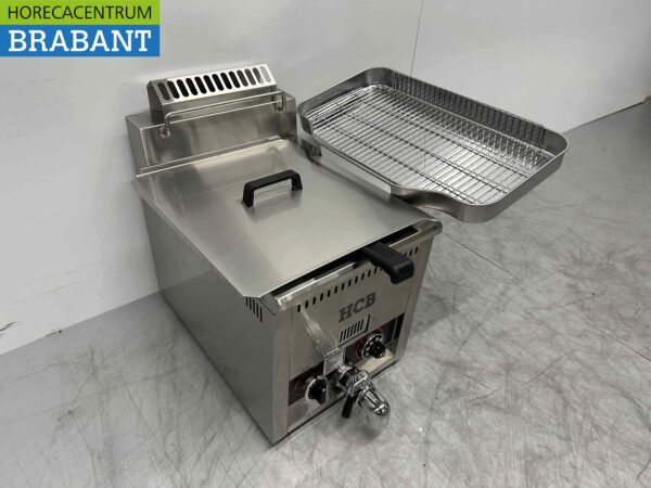 Friteuse en acier inoxydable 21 litres Gaz Horeca – Image 6