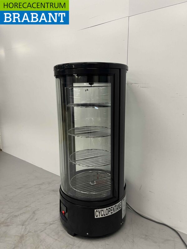 Vitrine réfrigérée ronde Vitrine pâtissière 72 litres 230V Horeca – Image 2