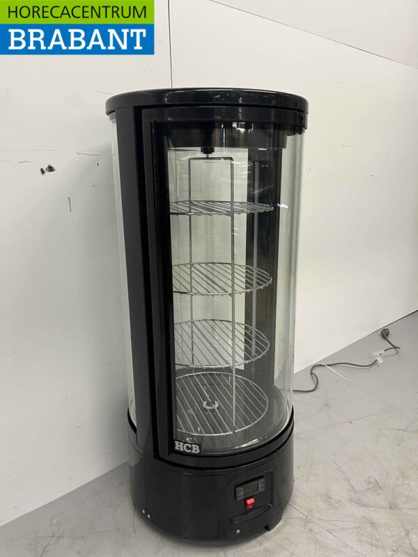 Vitrine réfrigérée ronde Vitrine pâtissière 72 litres 230V Horeca – Image 3