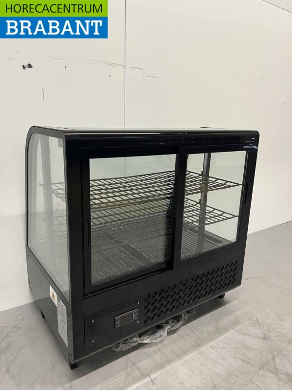 Vitrine réfrigérée Vitrine pâtissière 100 litres 230V Horeca – Image 6