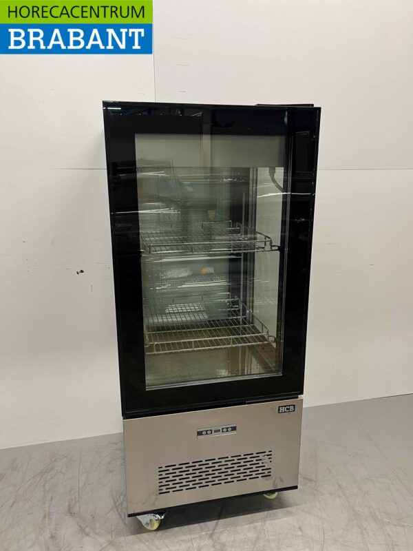 Vitrine réfrigérée en acier inoxydable Vitrine boulangerie 270 litres 230V Horeca