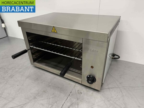 Acier inoxydable Saro Matera 2 Salamandre 230V Horeca – Image 2