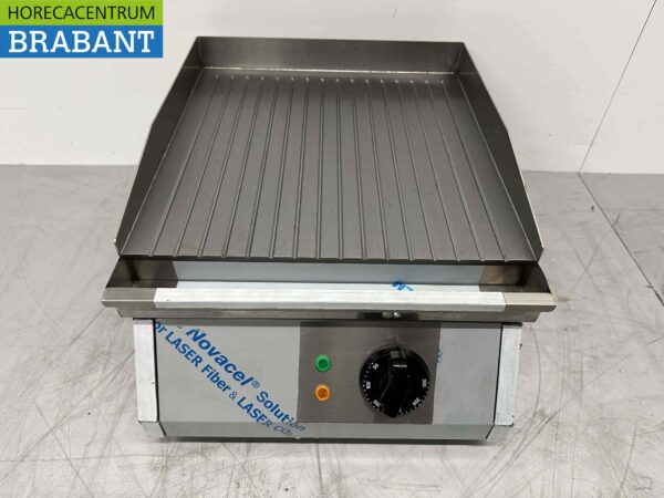 Plaque de cuisson Saro en acier inoxydable Fry Top 400 GR 230V Horeca