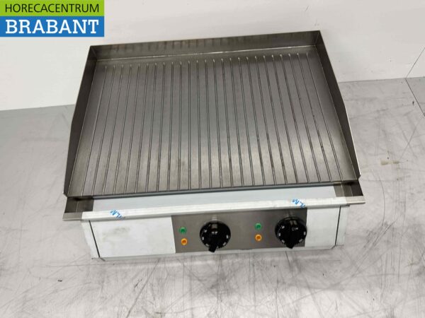 Plaque de cuisson Saro en acier inoxydable Fry Top GH610 GR 400V Horeca – Image 2