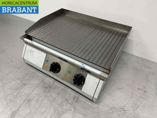Plaque de cuisson Saro en acier inoxydable Fry Top GH610 GR 400V Horeca – Image 3