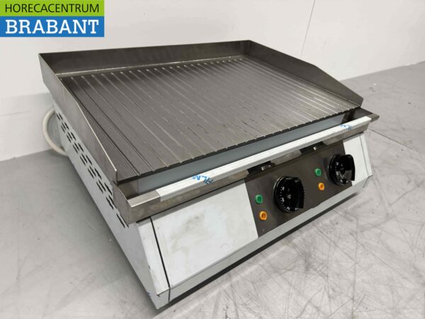 Plaque de cuisson Saro en acier inoxydable Fry Top GH610 GR 400V Horeca – Image 4