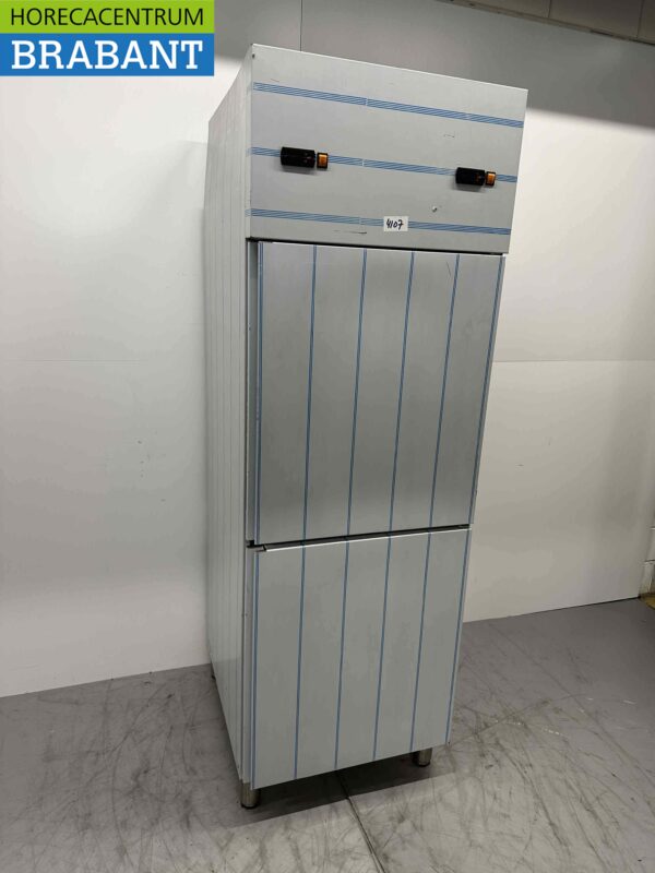 Réfrigérateur-congélateur en acier inoxydable 2 x 280 ltr 230V – Image 2