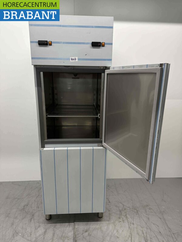 Réfrigérateur-congélateur en acier inoxydable 2 x 280 ltr 230V – Image 4