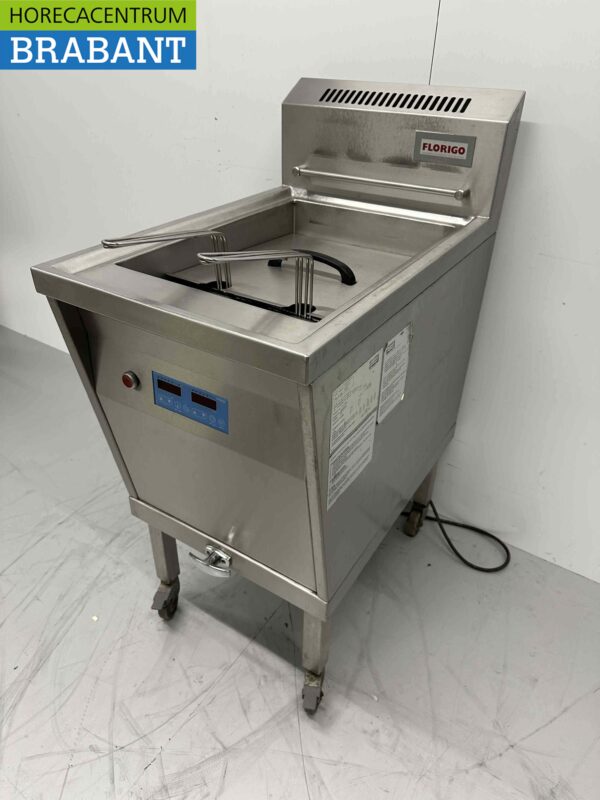 Acier inoxydable Florigo HR Friteuse à haut rendement Friteuse 20 litres 25 kW GAZ Horeca – Image 4