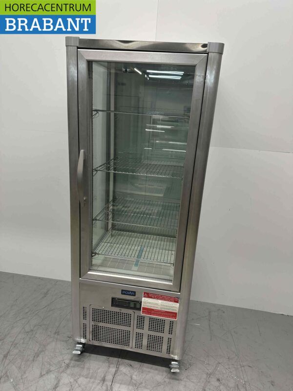 Polar GD881 Réfrigérateur présentoir à pâtisserie mobile 400 litres 230V Horeca