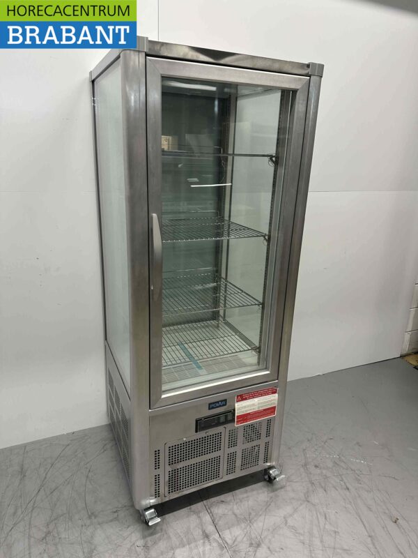 Polar GD881 Réfrigérateur présentoir à pâtisserie mobile 400 litres 230V Horeca – Image 3