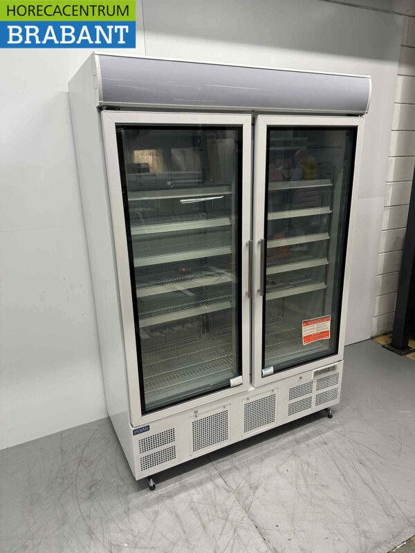 Polar GH507 Congélateur à double porte en verre Congélateur 920 litres 230V Horeca – Image 2