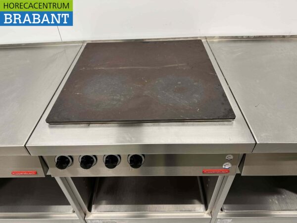 Plan de cuisson Kuppersbusch en acier inoxydable avec unités neutres 210 cm 400V Horeca – Image 4