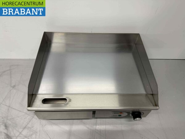 Acier inoxydable Plaque de gril Plaque de cuisson Plaque chromée 55 cm 230V Horeca – Image 2