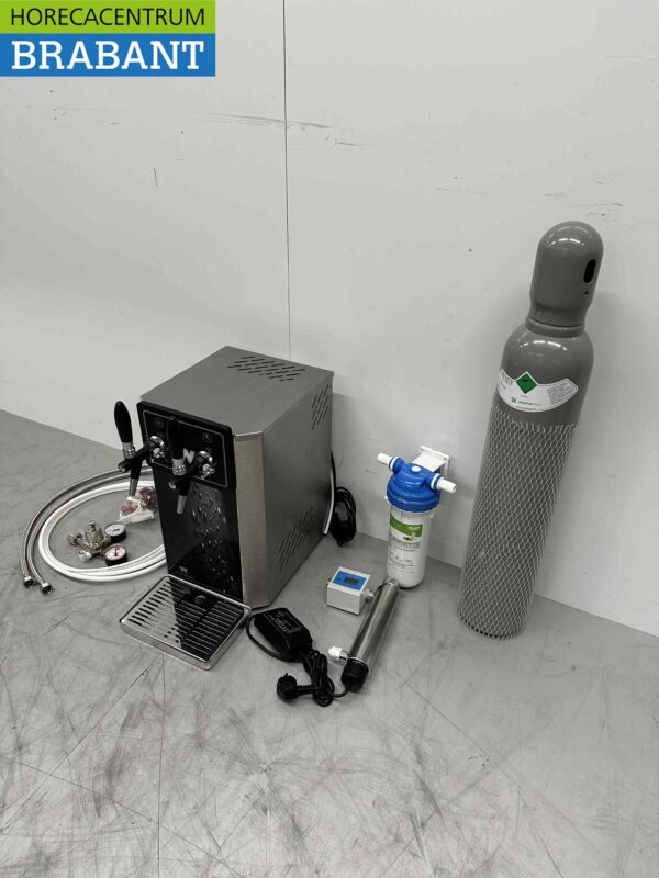 Wasserpure Thor 50 en acier inoxydable Distributeur d'eau professionnel Eau froide et eau gazeuse froide 230V Horeca – Image 2