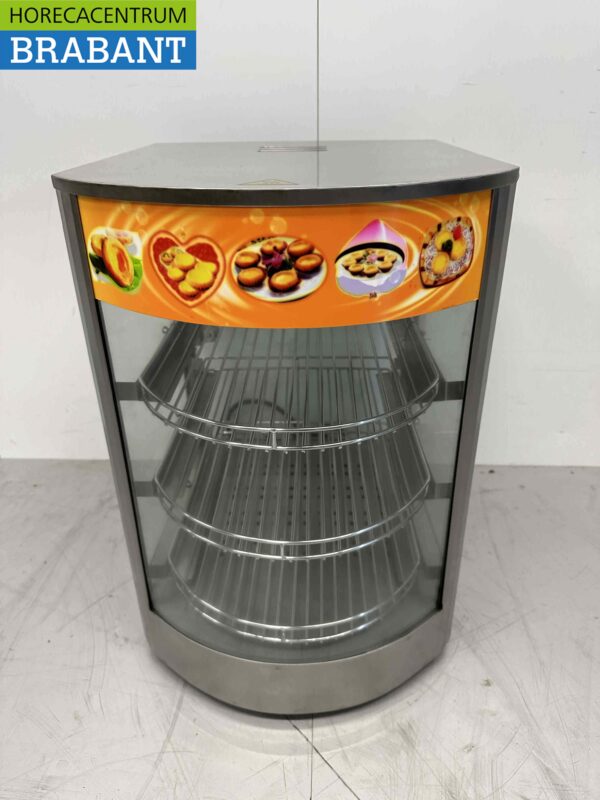 Acier inoxydable HCB Vitrine chaude Vitrine chaude 35 cm 230V Horeca