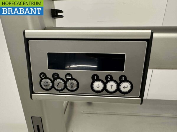 Chariot de restauration Burlodge en acier inoxydable chauffé et refroidi 8 x 1/1 GN 400V Catering – Image 4