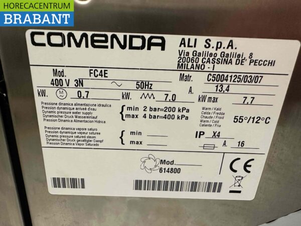 Comenda FC3E Pompe de vidange pour lave-vaisselle 380V – Image 7