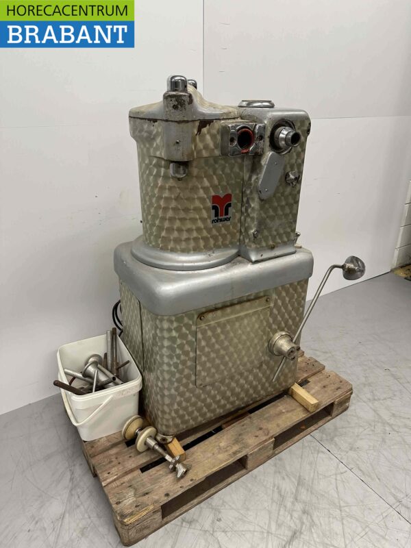 Bouchon de farce Bohmer en acier inoxydable avec portionneur 20 ltr 400V Boucherie Horeca – Image 2