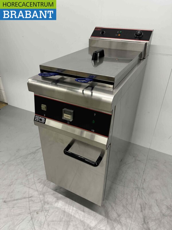 Friteuse en acier inoxydable Friteuse 30 litres 10 kW 400V Horeca – Image 2
