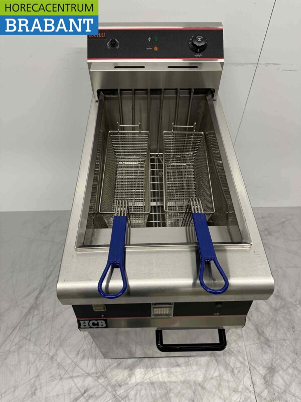 Friteuse en acier inoxydable Friteuse 30 litres 10 kW 400V Horeca – Image 5