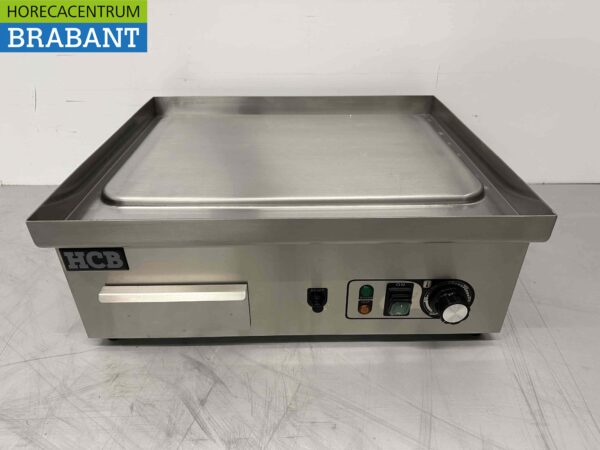 Acier inoxydable Plaque de gril Plaque de cuisson 55 cm 230V Horeca