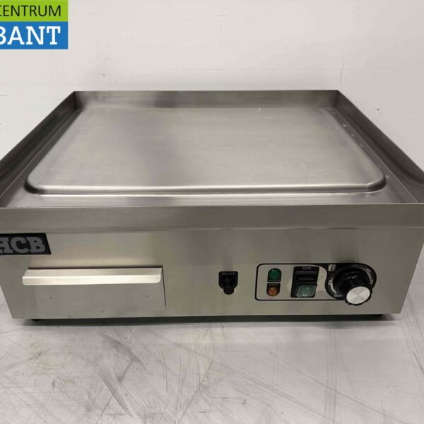 Acier inoxydable Plaque de gril Plaque de cuisson 55 cm 230V Horeca