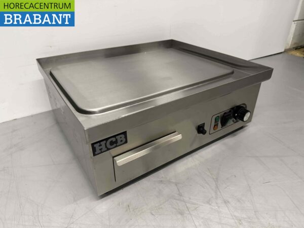 Acier inoxydable Plaque de gril Plaque de cuisson 55 cm 230V Horeca – Image 3