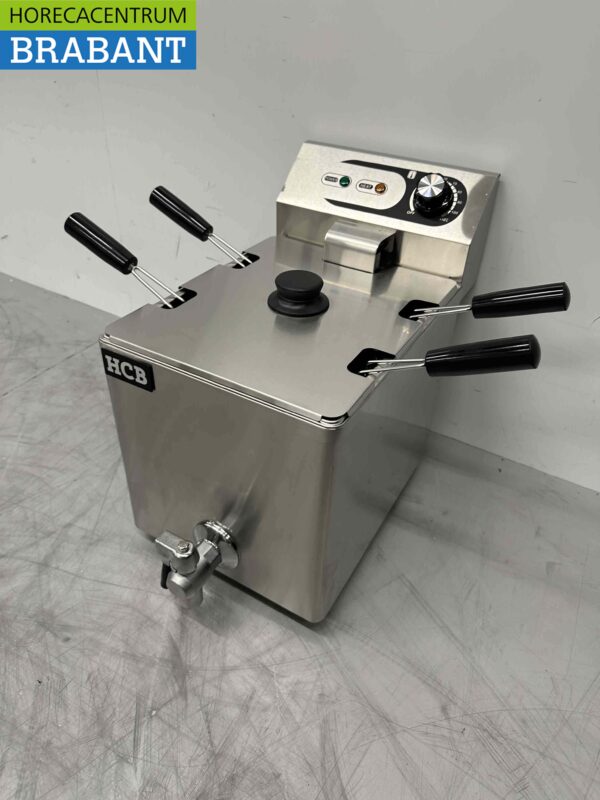 Acier inoxydable Cuiseur de pâtes électrique Pâtes 4 paniers 230V Restauration – Image 4