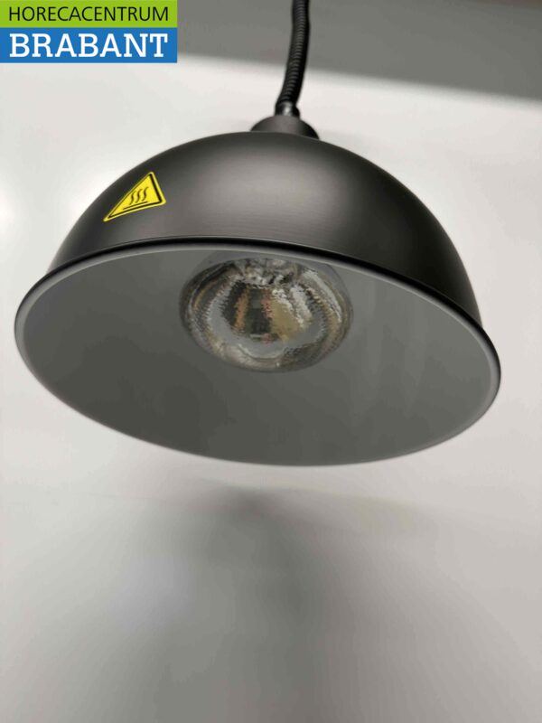 Lampe chauffante demi-ronde 290 mm 250 watts 230V Restauration – Image 2
