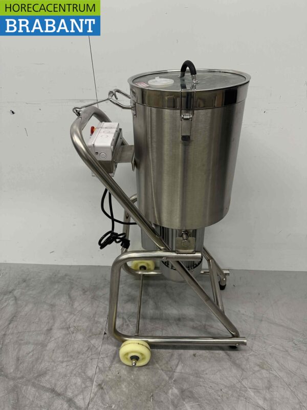 Cutter en acier inoxydable / Robot ménager / Coupe-légumes 30 litres 230V Horeca