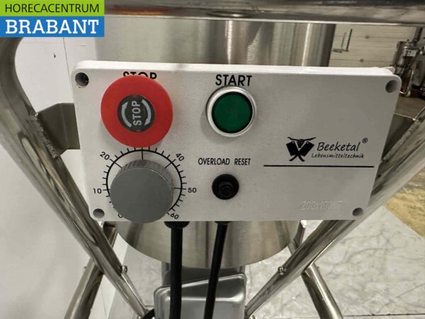 Cutter en acier inoxydable / Robot ménager / Coupe-légumes 30 litres 230V Horeca – Image 9