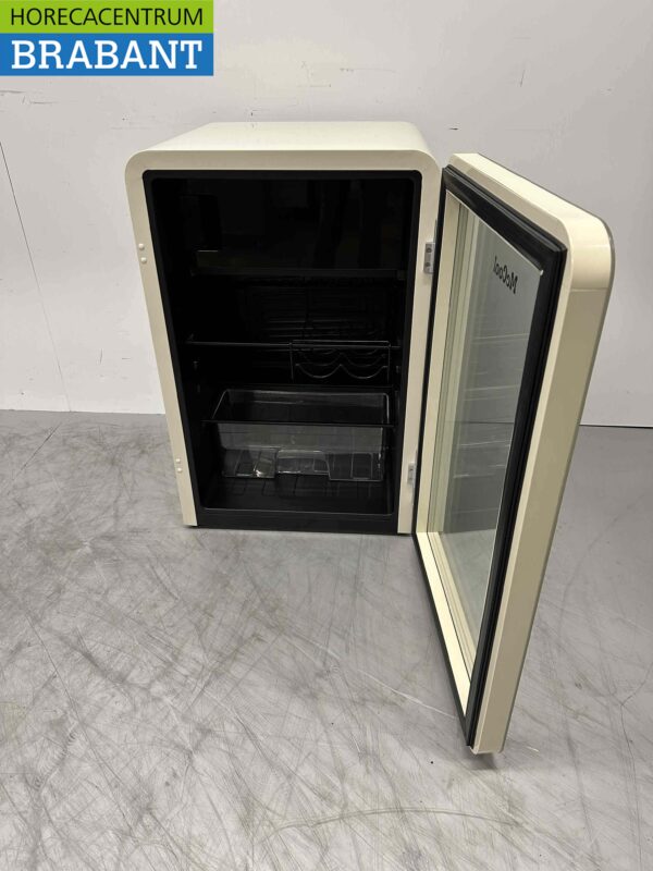 Retro Réfrigérateur à porte vitrée Réfrigérateur à boissons Réfrigérateur à porte vitrée Congélateur 112 litres 230V Horeca – Image 4