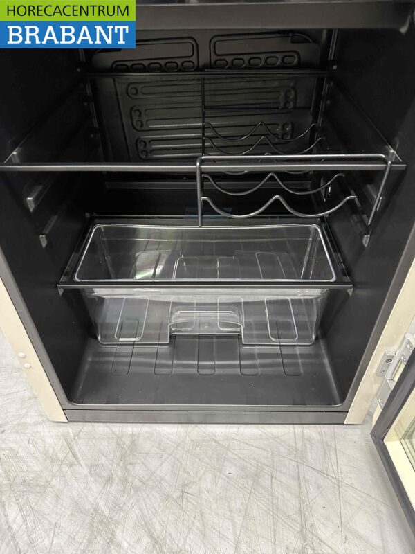 Retro Réfrigérateur à porte vitrée Réfrigérateur à boissons Réfrigérateur à porte vitrée Congélateur 112 litres 230V Horeca – Image 6