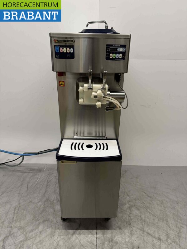 Machine à glace Nissei Soft en acier inoxydable Milkshake NA3331 NA-3331 400V Horeca