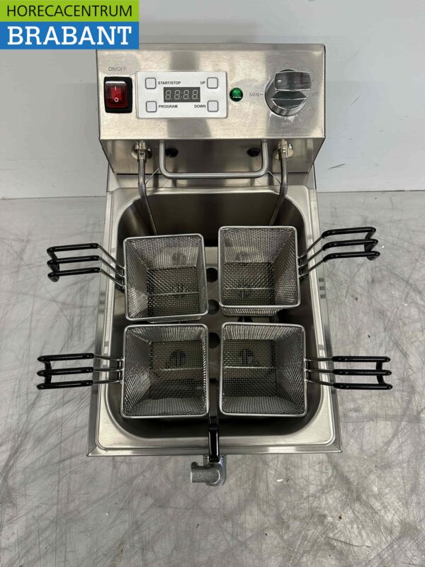 Cuiseur de pâtes Buffalo en acier inoxydable digital 8 litres 230V Restauration – Image 6