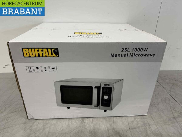 Buffalo FB861 en acier inoxydable Micro-ondes Samsung 1000 watts 230V Restauration – Image 2
